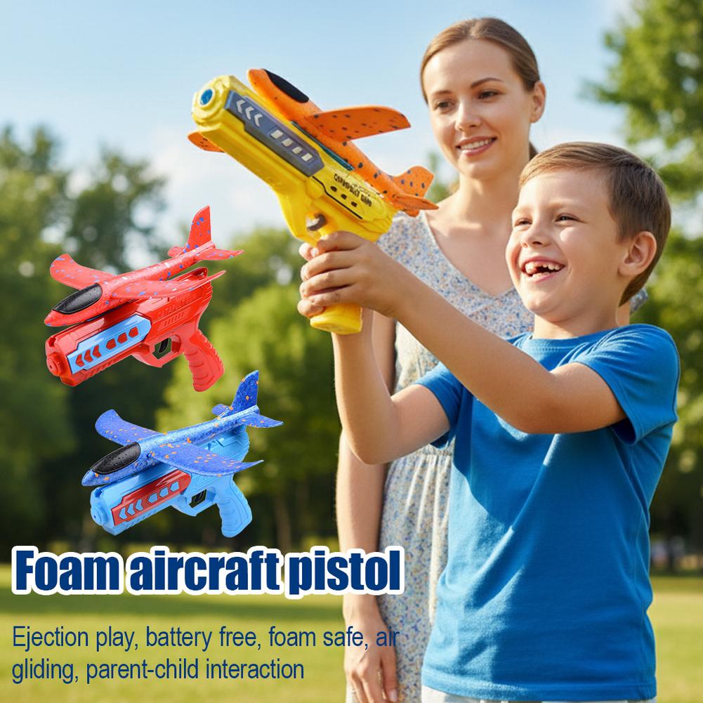 Kids Outdoor Fun - ของเล่นเครื่องบินบังคับสำหรับเด็ก ของขวัญสำหรับเด็ก ของเล่นเครื่องบินโฟม ของเล่นเครื่องร่อน ของเล่นเกมกลางแจ้งสำหรับพ่อแม่ลูก ของเล่นยิงโฟม
