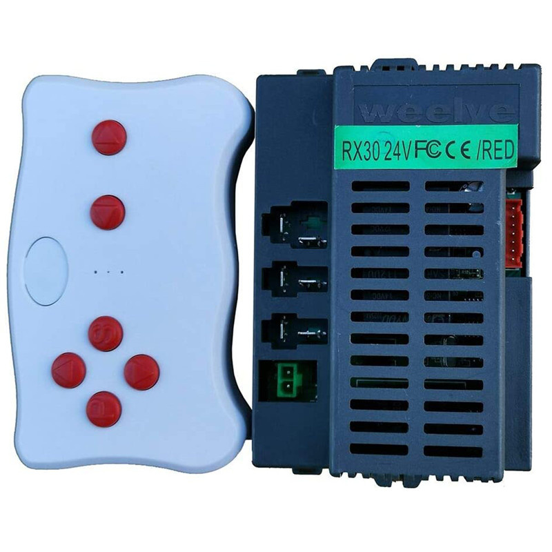 Kids Outdoor Vehicles - WEELYE RX30 24V เด็กขับเคลื่อนนั่งบนรถบลูทูธ 2.4G รีโมทคอนโทรล,