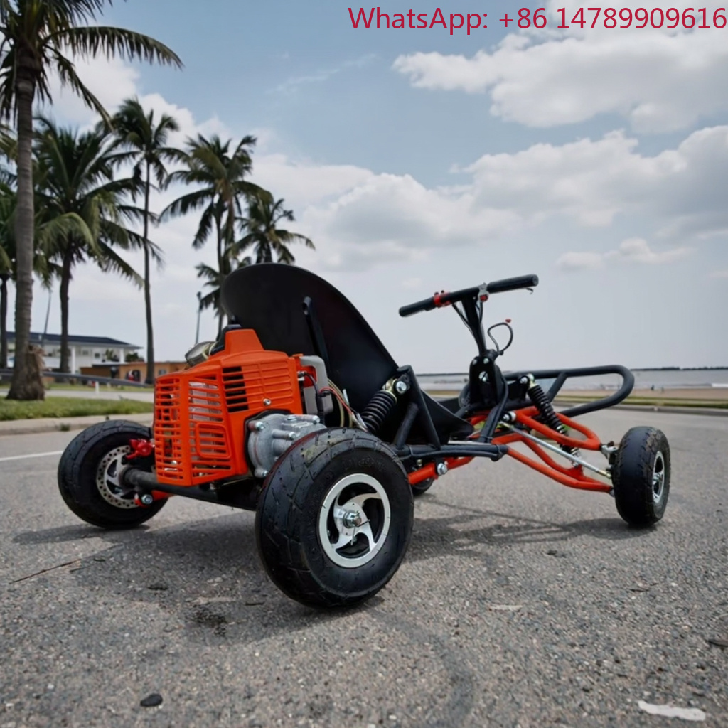 Kids Outdoor Vehicles - รถโกคาร์ทขับเคลื่อนสี่ล้อ 196 ซีซี สำหรับเด็กและผู้ใหญ่ รถออฟโรด ความเร็วและความเร้าใจในการผจญภัยกลางแจ้ง