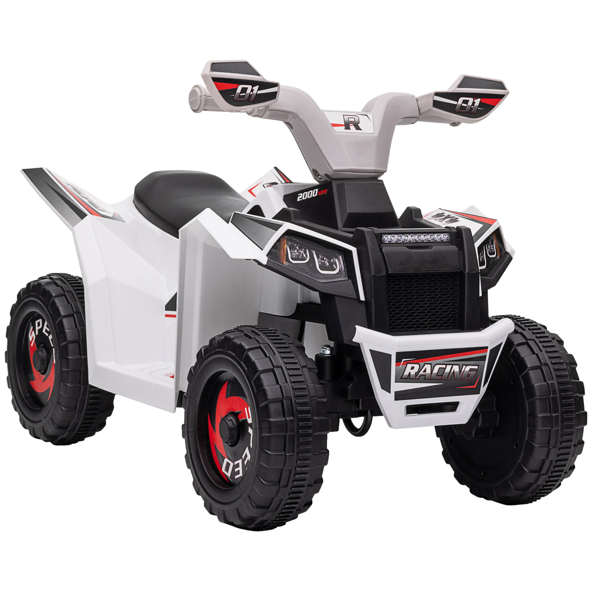 Kids Outdoor Electric Car - รถยนต์ 6V สำหรับเด็ก ดีไซน์ทนทาน ใช้ในบ้าน ใช้กลางแจ้ง
