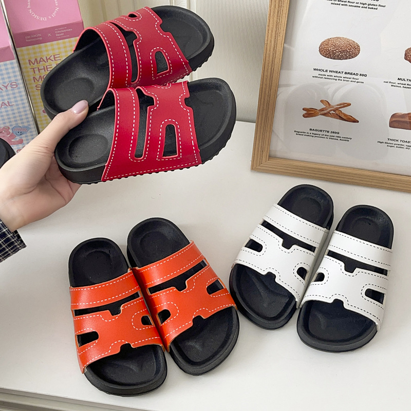 Kids Indoor Outdoor Slippers - รองเท้าแตะเด็กสไตล์จีนใหม่ปี 2026 รองเท้าลำลองพื้นหนาสำหรับฤดูร้อน เด็กชาย เด็กหญิง รองเท้าแฟชั่นใส่ในบ้านและนอกบ้าน