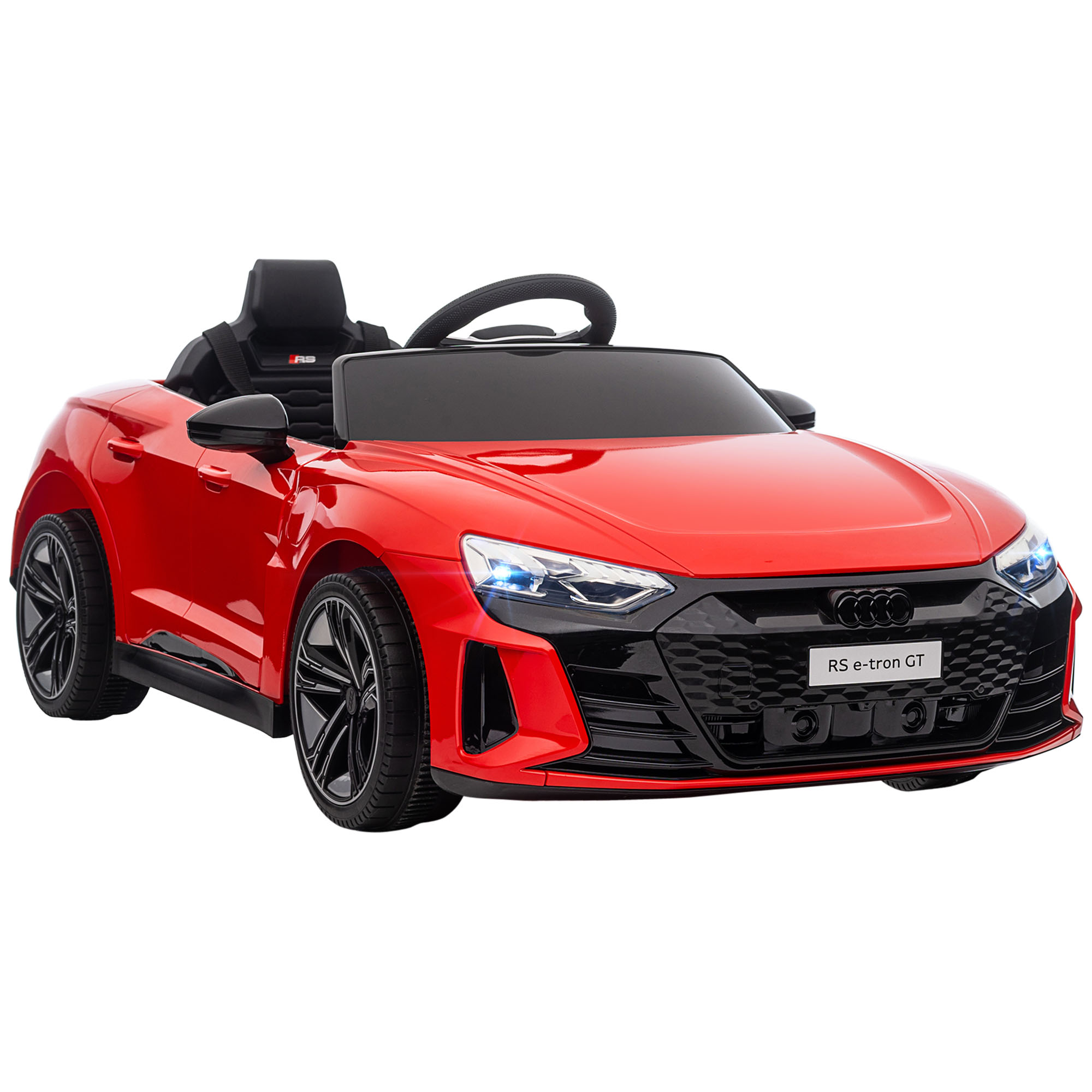 Kids Outdoor Electric Car - รถยนต์ไฟฟ้าสำหรับเด็ก 12V พร้อมรีโมทคอนโทรล ระบบกันสะเทือน ไฟ LED