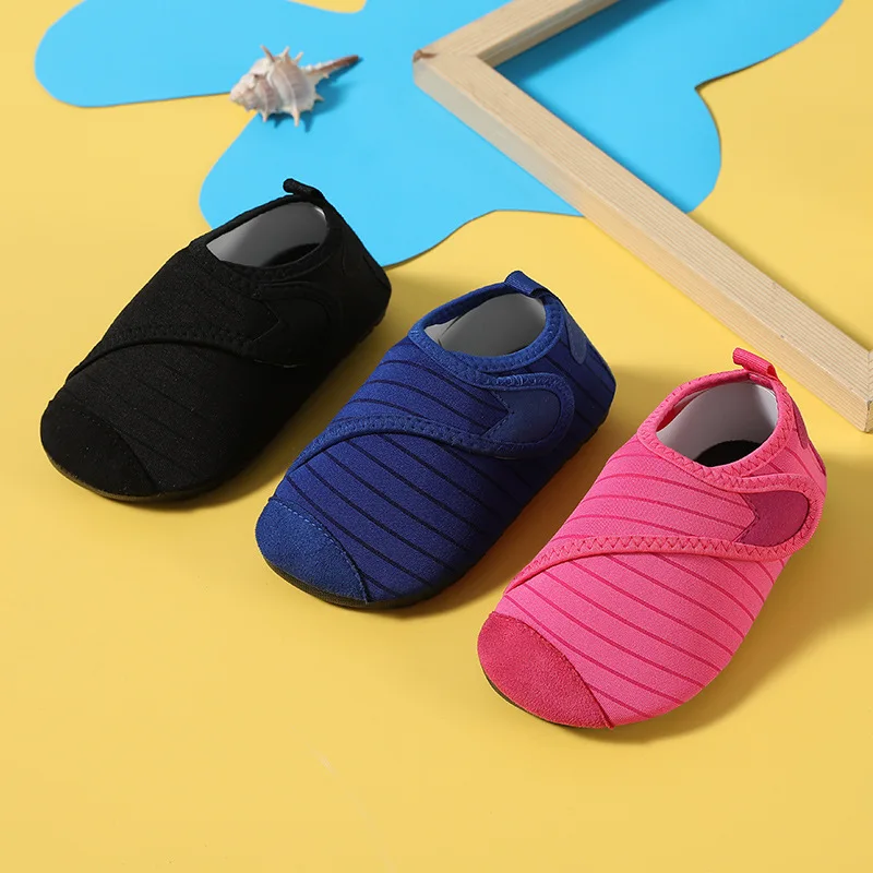 Kids Indoor Outdoor Slippers - รองเท้านุ่มกันลื่นสำหรับเด็กหญิงเด็กชายรองเท้าแตะชายหาดของเด็กรองเท้าลุยน้ำ selop anak-anak พื้นรองเท้าใส่ในบ้านสำหรับเด็กทารกหัดเดิน