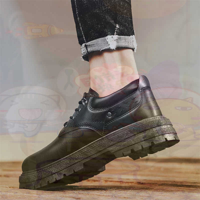 Kids Outdoor Ideas - Dark Natural หนังแฟชั่น Trainers เทนนิสรองเท้าผ้าใบผู้ชายรองเท้าแฟชั่นรองเท้าผ้าใบคุณภาพกีฬาราคาต่ําสุขภาพ