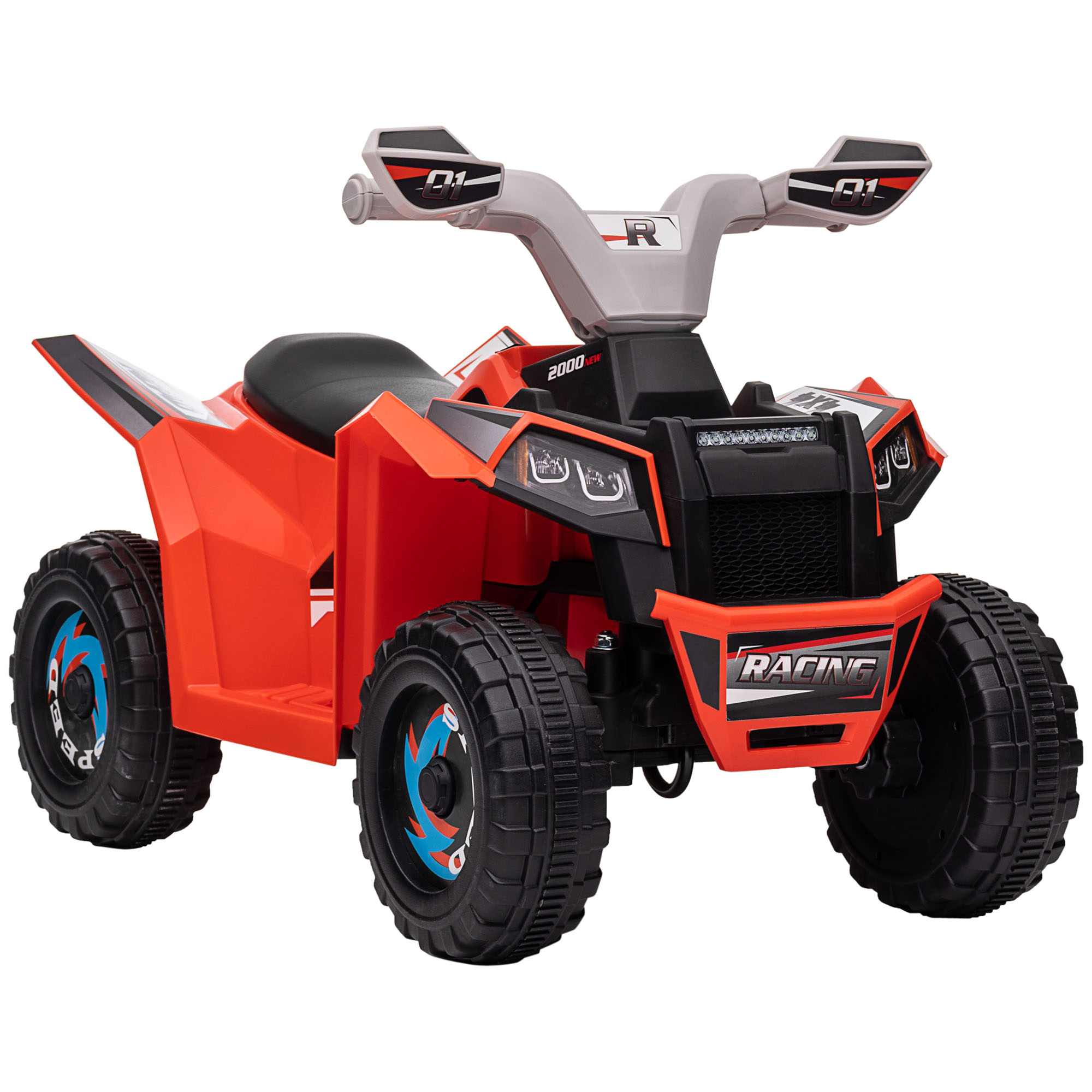 Kids Outdoor Electric Car - รถยนต์ 6V สำหรับเด็ก ดีไซน์ทนทาน ใช้ในบ้าน ใช้กลางแจ้ง