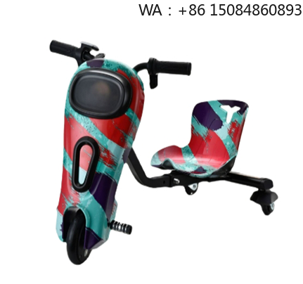 Kids Outdoor Fun - รถโกคาร์ทดริฟท์สำหรับเด็กขนาด 6.5 นิ้ว, ระบบขับเคลื่อนแรงบิดสูง พร้อมฟังก์ชั่นหมุนได้ 360
