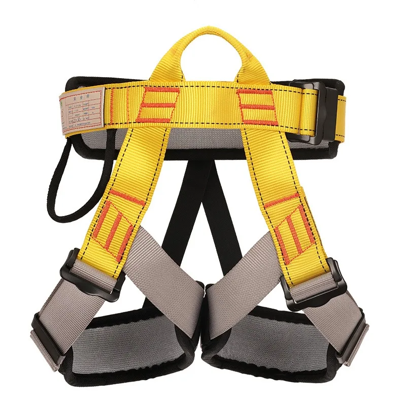 Kids Outdoor Climber - เด็กสายรัดกลางแจ้งกีฬาปีนหน้าผาอุปกรณ์ป้องกันความปลอดภัยครึ่งตัวเอวสนับสนุนการอยู่รอดทางอากาศเครื่องมือภูเขา