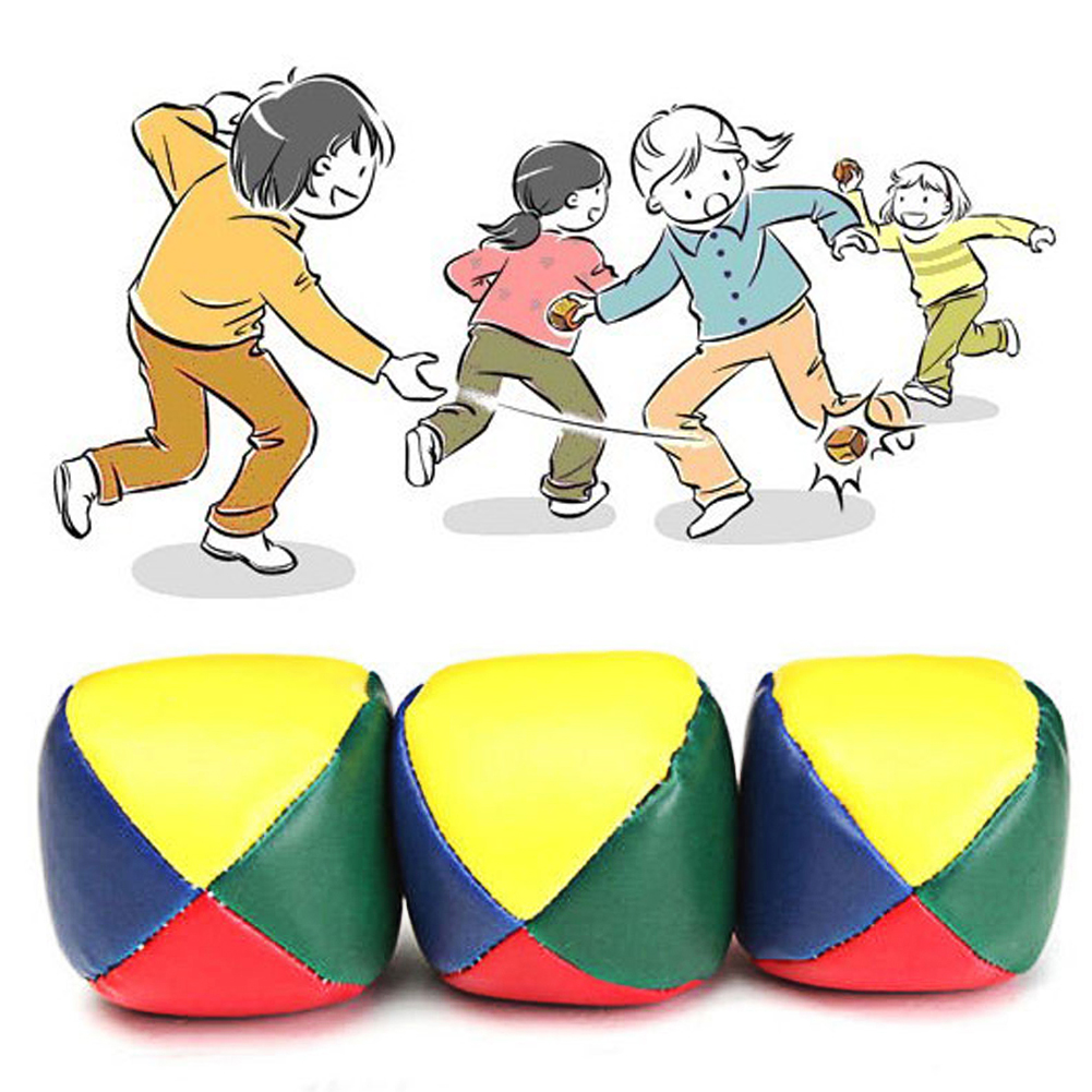 Kids Outdoor Bean Bag - 3pcs Juggling Balls คลาสสิก Bean BAG