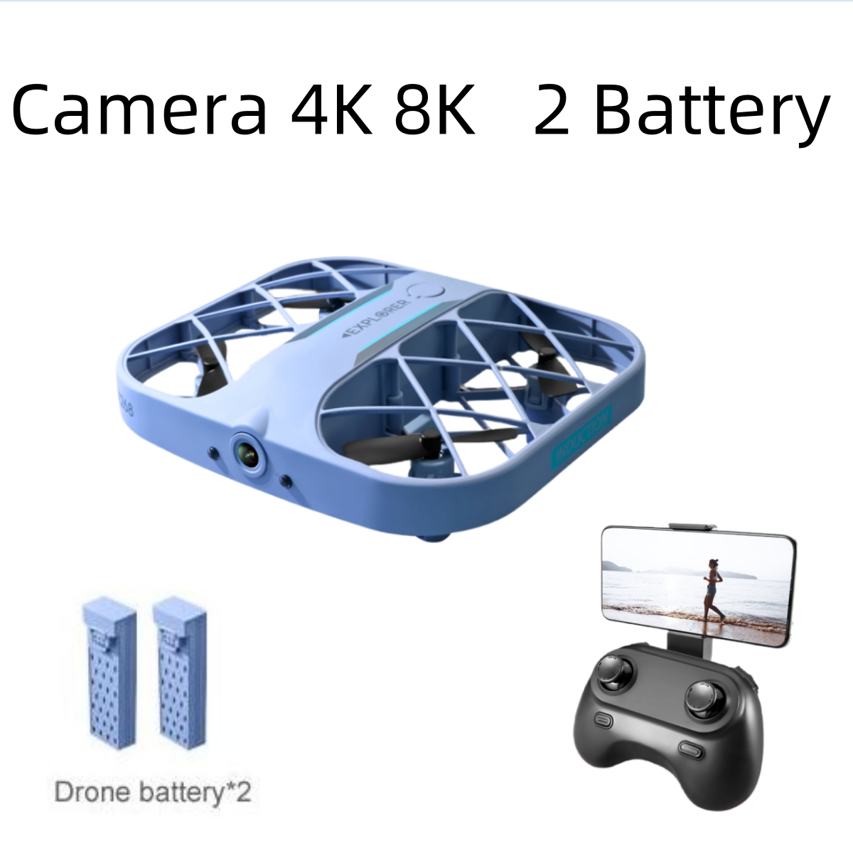 Kids Outdoor Entertainment - JJRC H107 FPV RC Drone 2