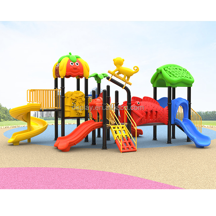 Kids Outdoor Climbing Structure - อุปกรณ์สนามเด็กเล่นกลางแจ้งเชิงพาณิชย์สำหรับเด็ก สไลเดอร์หลากสีสันและโครงสร้างปีนป่ายพร้อมดีไซน์ที่เป็นนวัตกรรม