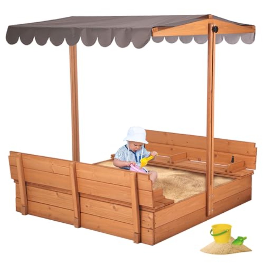 โต๊ะทรายกลางแจ้งสำหรับเด็กอายุ - Kids Outdoor Bench บทวิจารณ์และราคา
