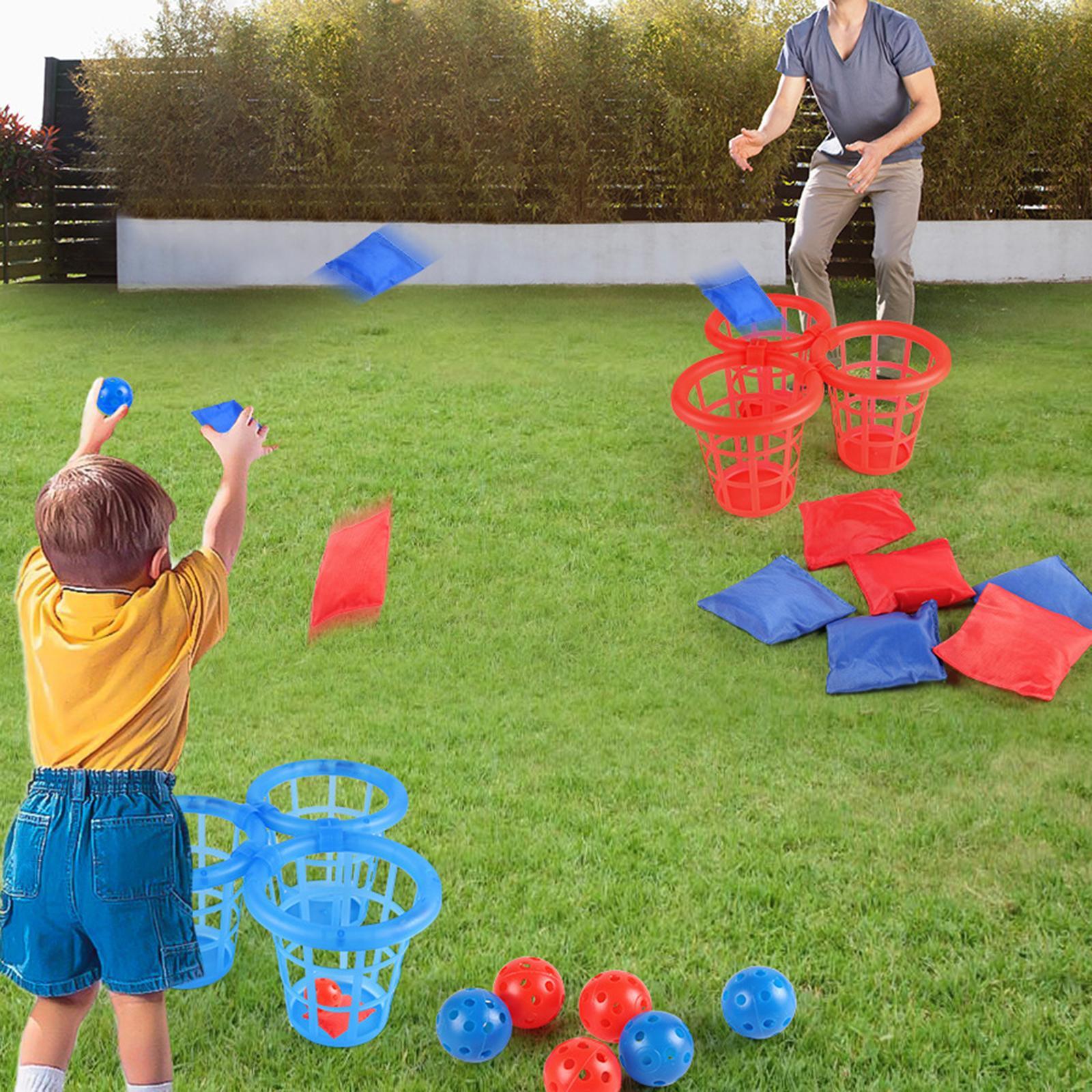 เกมถังถั่วสำหรับเล่นในร่มและกล - Kids Outdoor Bean Bag บทวิจารณ์และราคา