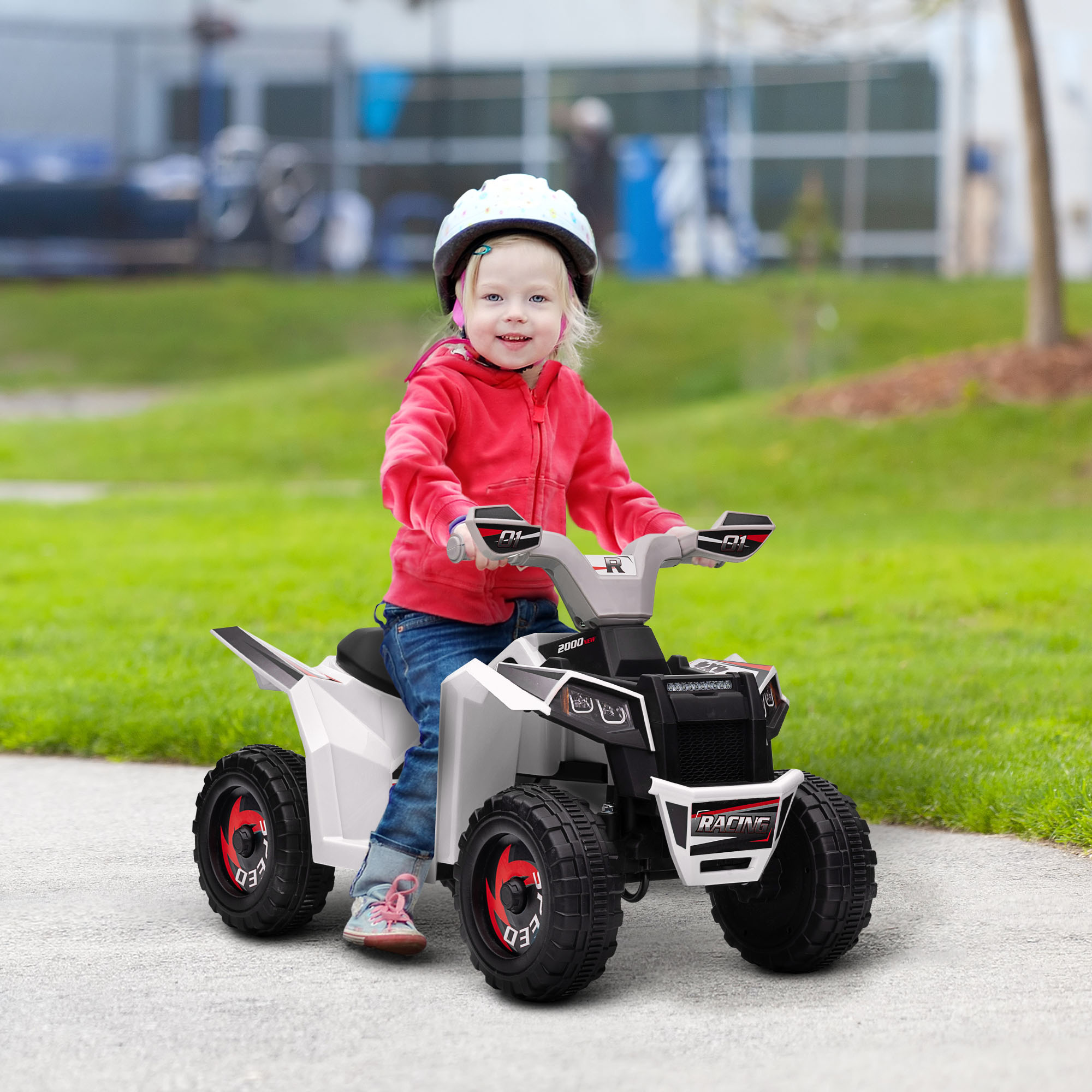 รถยนต์ 6V สำหรับเด็ก ดีไซน์ทนท - Kids Outdoor Electric Car บทวิจารณ์และราคา