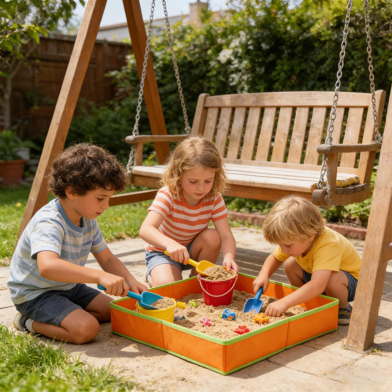 โต๊ะทรายสำหรับเด็ก โต๊ะกิจกรรม - Kids Outdoor Picnic Table บทวิจารณ์และราคา