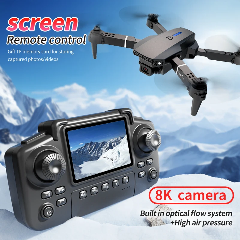 Professional E88 PRO Drone หน้ - Kids Outdoor Entertainment บทวิจารณ์และราคา