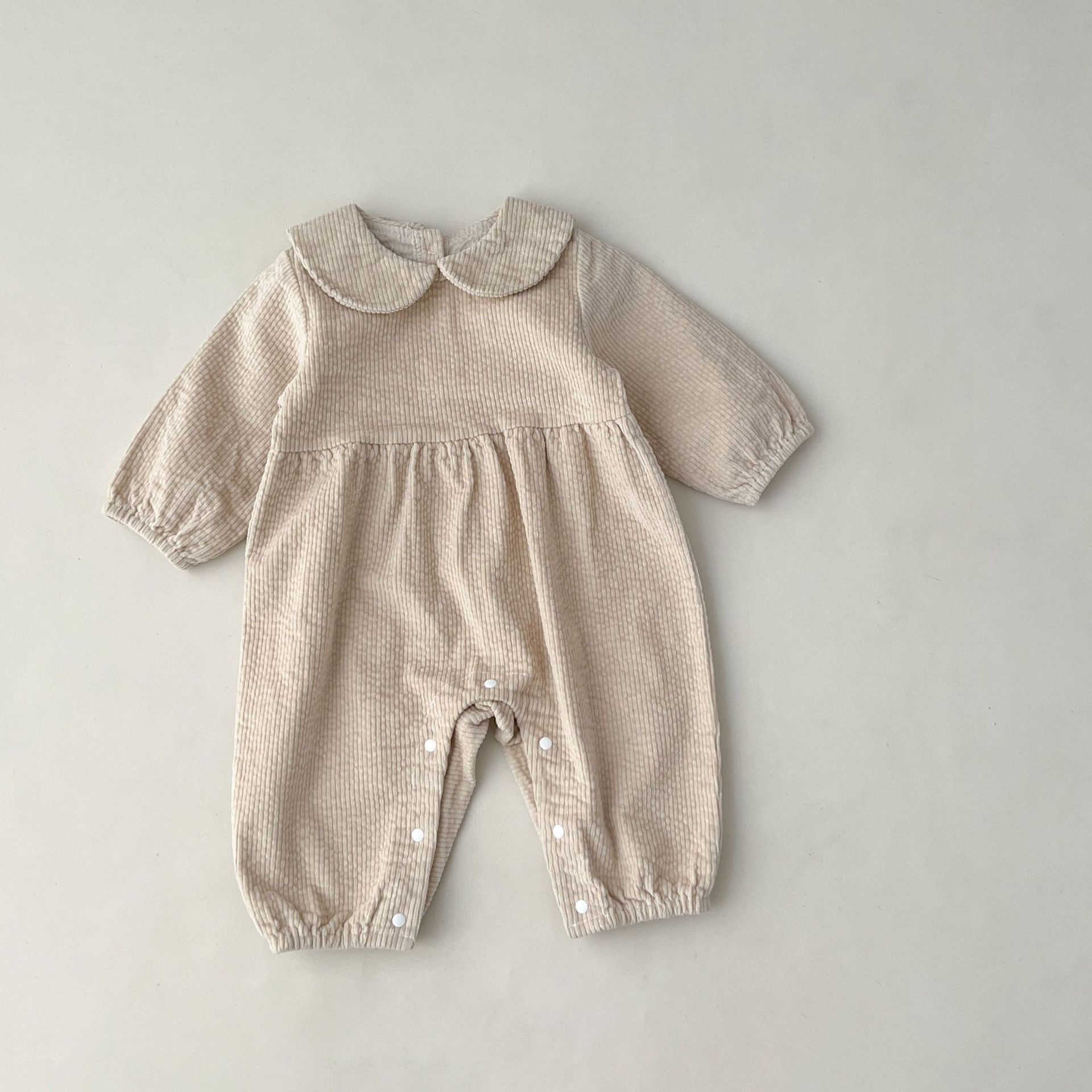 ชุดหมีแขนยาวผ้าลูกฟูกผ้าลูกฟูก - Kids Outdoor Jumpsuit บทวิจารณ์และราคา