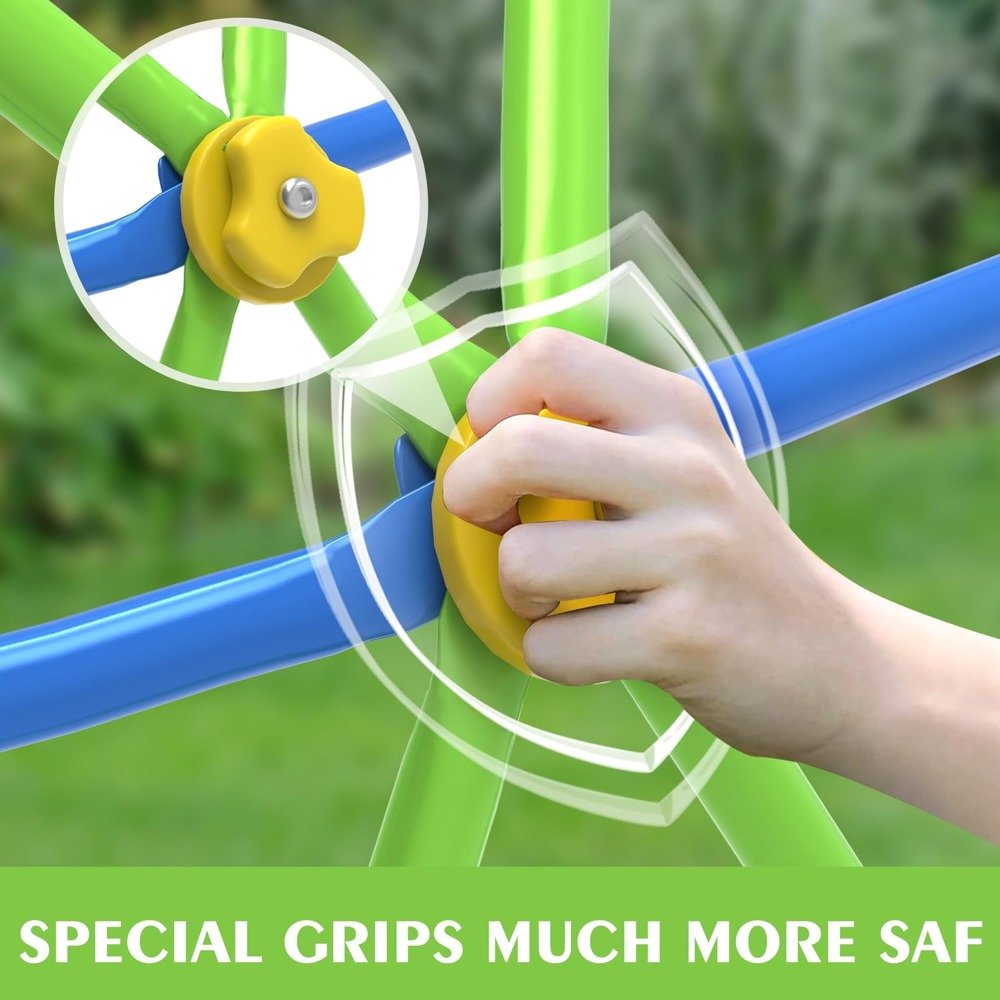 โครงสร้างปีนป่ายสำหรับเด็กกลาง - Kids Outdoor Climbing Structure บทวิจารณ์และราคา