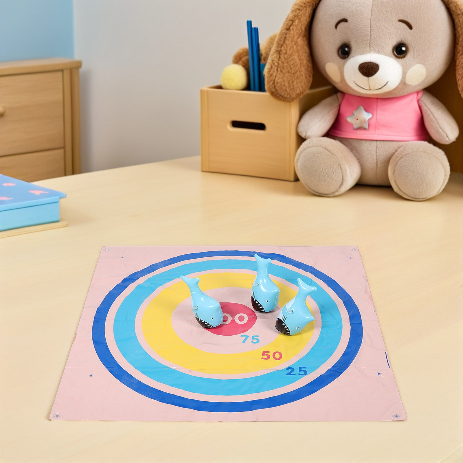 ชุดเกมโยนถุงทรายรูปฉลาม 1 ชุด  - Kids Outdoor Bean Bag บทวิจารณ์และราคา