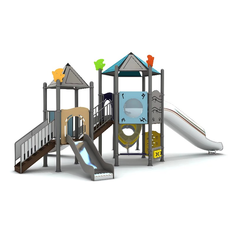 ชุดสนามเด็กเล่นไม้กลางแจ้ง บ้า - Kids Outdoor Climbing Structure บทวิจารณ์และราคา