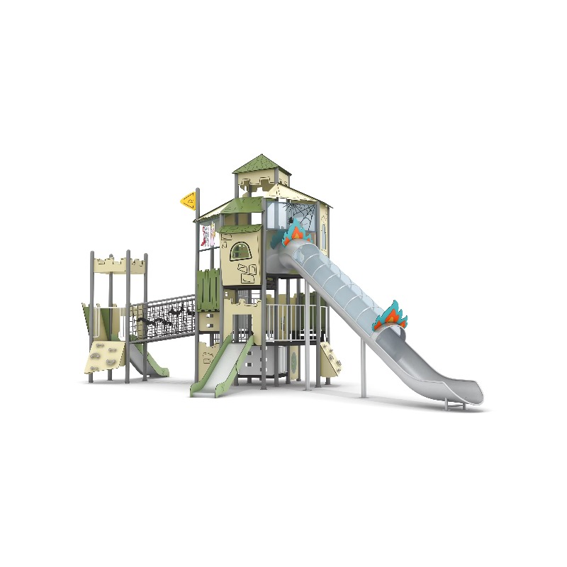 ชุดสนามเด็กเล่นไม้กลางแจ้ง บ้า - Kids Outdoor Climbing Structure บทวิจารณ์และราคา