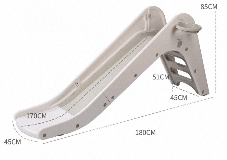 สไลเดอร์พับได้สำหรับเด็กพร้อมบ - Kids Outdoor Climber บทวิจารณ์และราคา