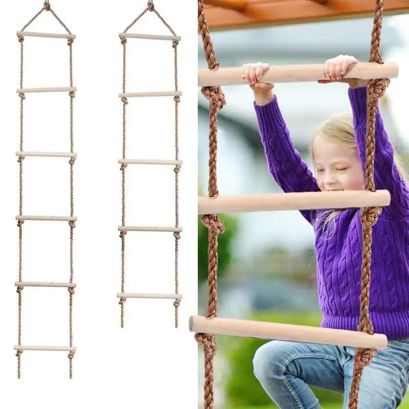 บันไดไม้สำหรับเด็กสำหรับกิจกรร - Kids Outdoor Climber บทวิจารณ์และราคา
