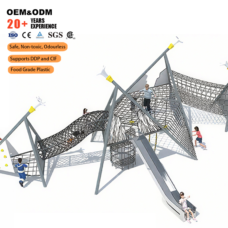 ขายส่งเครื่องเล่นสนามกลางแจ้งแ - Kids Outdoor Climber บทวิจารณ์และราคา