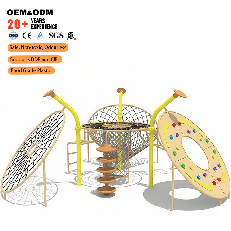 ขายส่งเครื่องเล่นสนามกลางแจ้งแ - Kids Outdoor Climber บทวิจารณ์และราคา