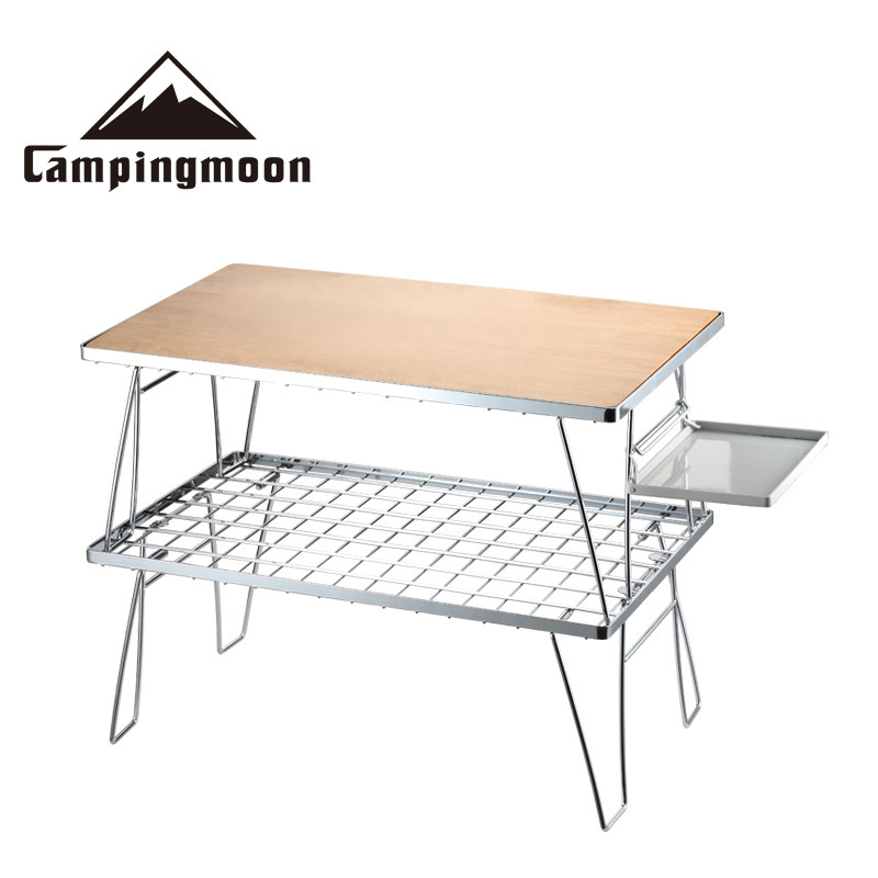 CAMPINGMOON T-2301 Triple Laye - Kids Outdoor Wooden Table บทวิจารณ์และราคา