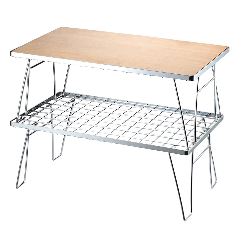 CAMPINGMOON T-2301 Triple Laye - Kids Outdoor Wooden Table บทวิจารณ์และราคา