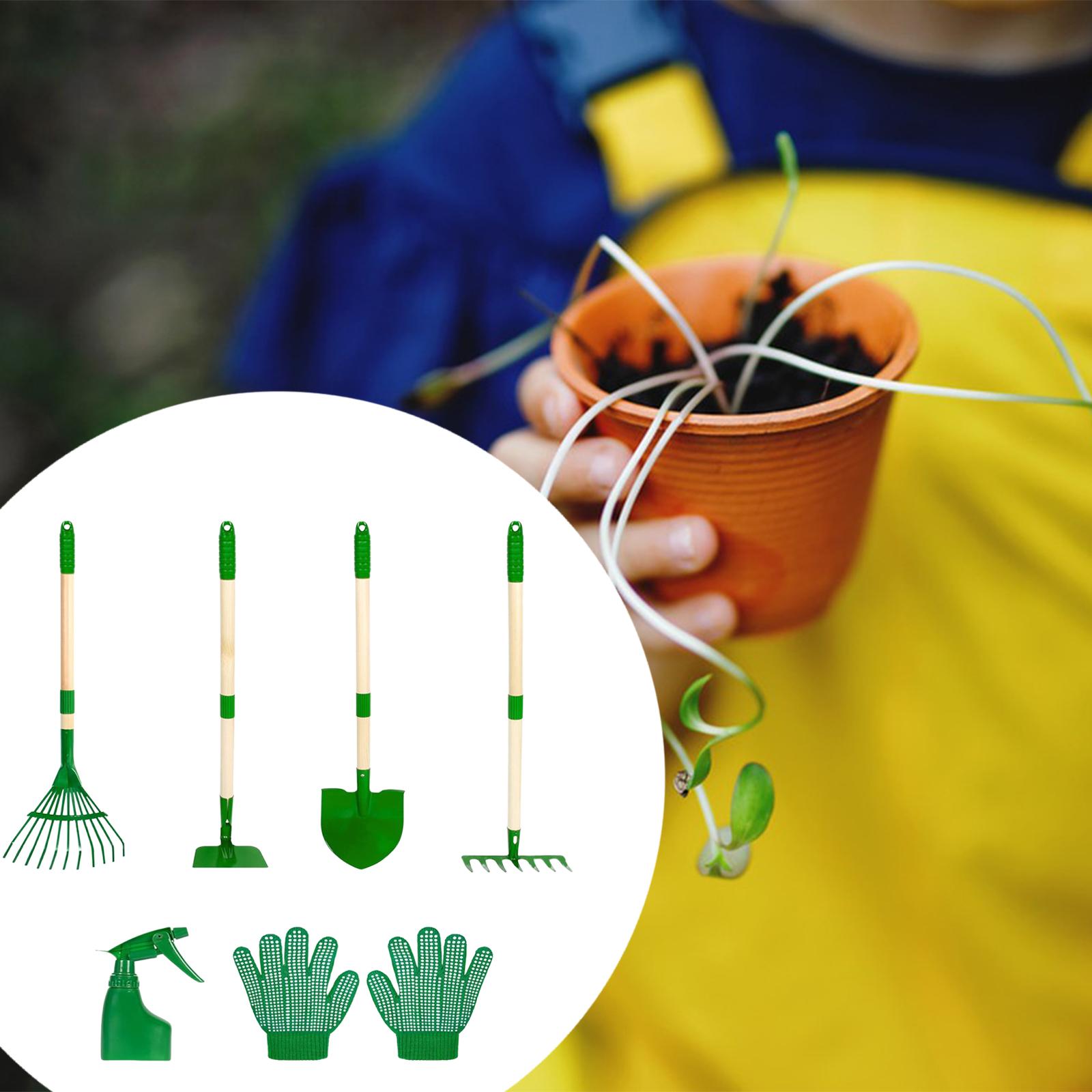 ชุดเครื่องมือทำสวนสำหรับเด็กพร - Kids Outdoor Learning Activities บทวิจารณ์และราคา
