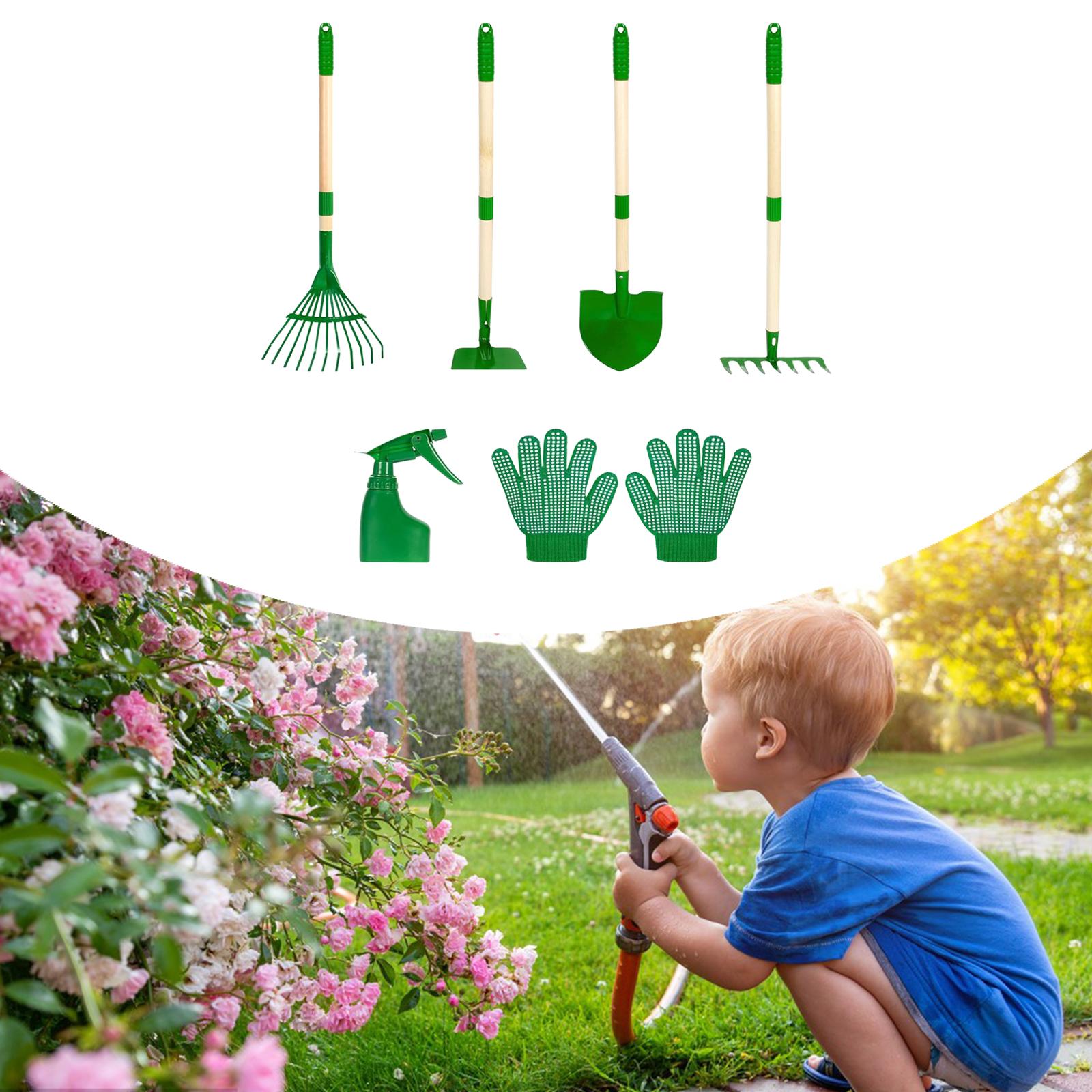 ชุดเครื่องมือทำสวนสำหรับเด็กพร - Kids Outdoor Learning Activities บทวิจารณ์และราคา