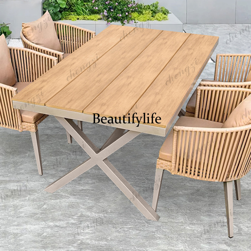 ชุดโต๊ะกลางแจ้งพร้อมเบาะรองนั่ - Kids Outdoor Wooden Table บทวิจารณ์และราคา