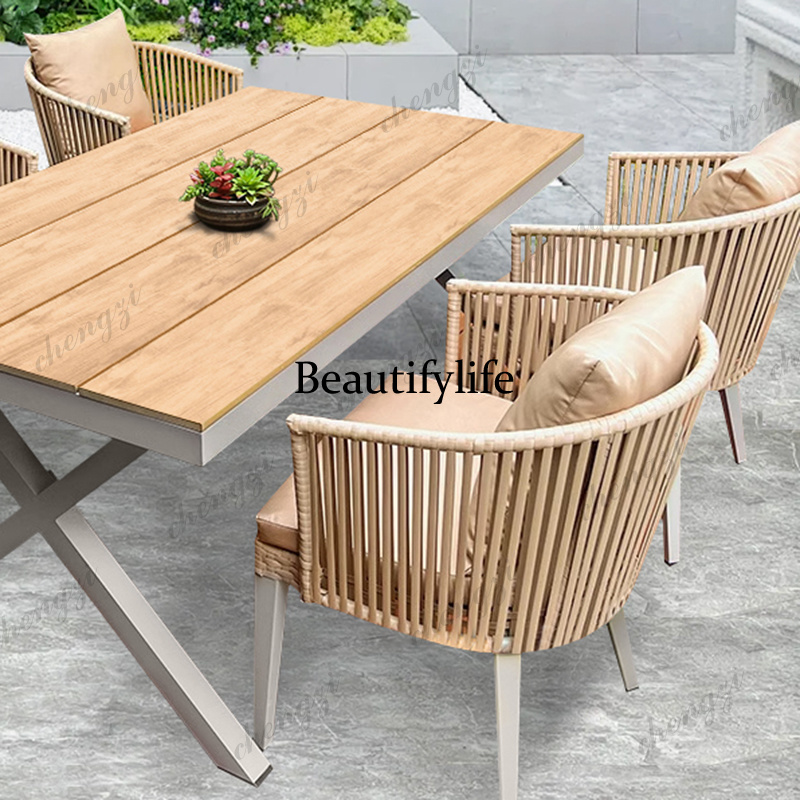 ชุดโต๊ะกลางแจ้งพร้อมเบาะรองนั่ - Kids Outdoor Wooden Table บทวิจารณ์และราคา