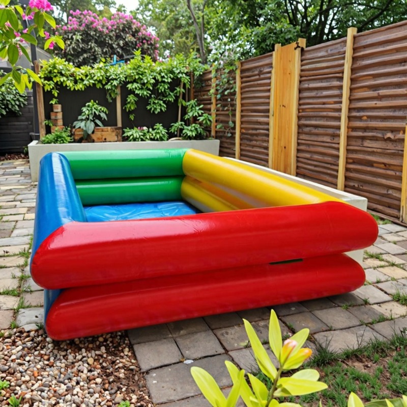 สระน้ำเป่าลมสองชั้นแบบกำหนดเอง - Kids Outdoor Entertainment บทวิจารณ์และราคา