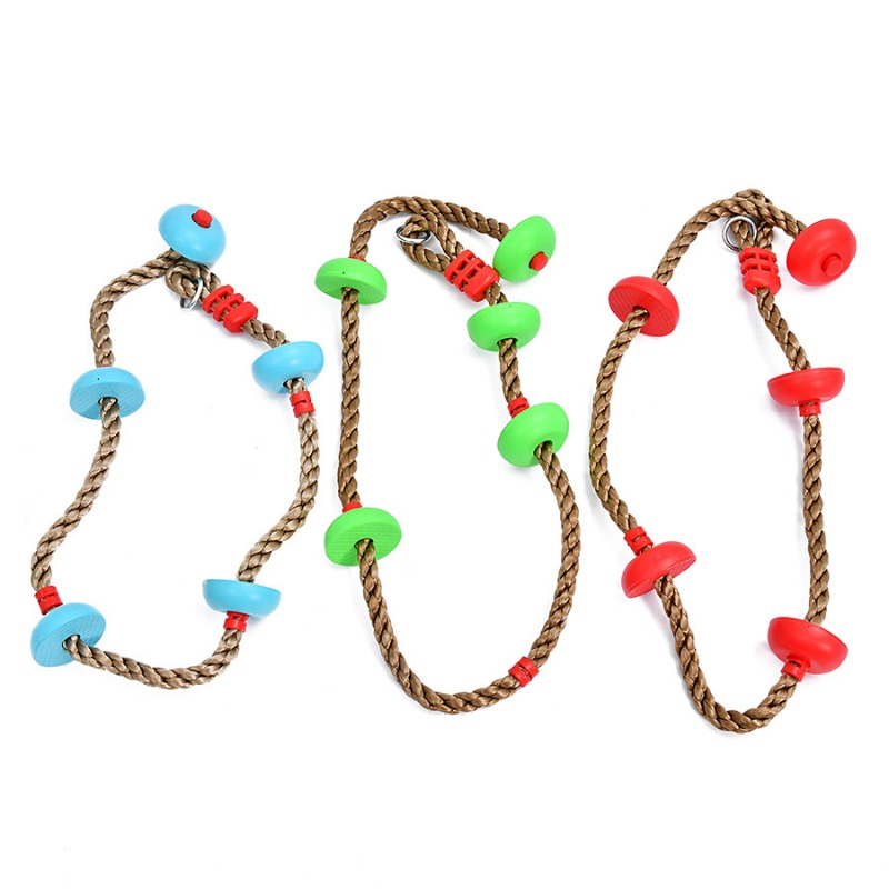 เด็กปีนเขาเชือกเด็ก Swing Disc - Kids Outdoor Climbing Structure บทวิจารณ์และราคา