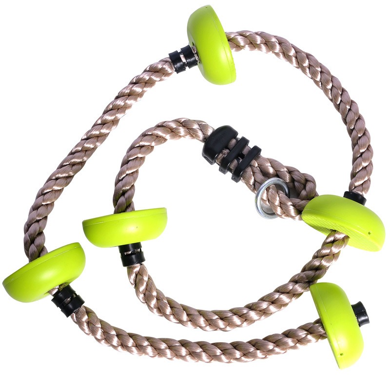 เด็กปีนเขาเชือกเด็ก Swing Disc - Kids Outdoor Climbing Structure บทวิจารณ์และราคา