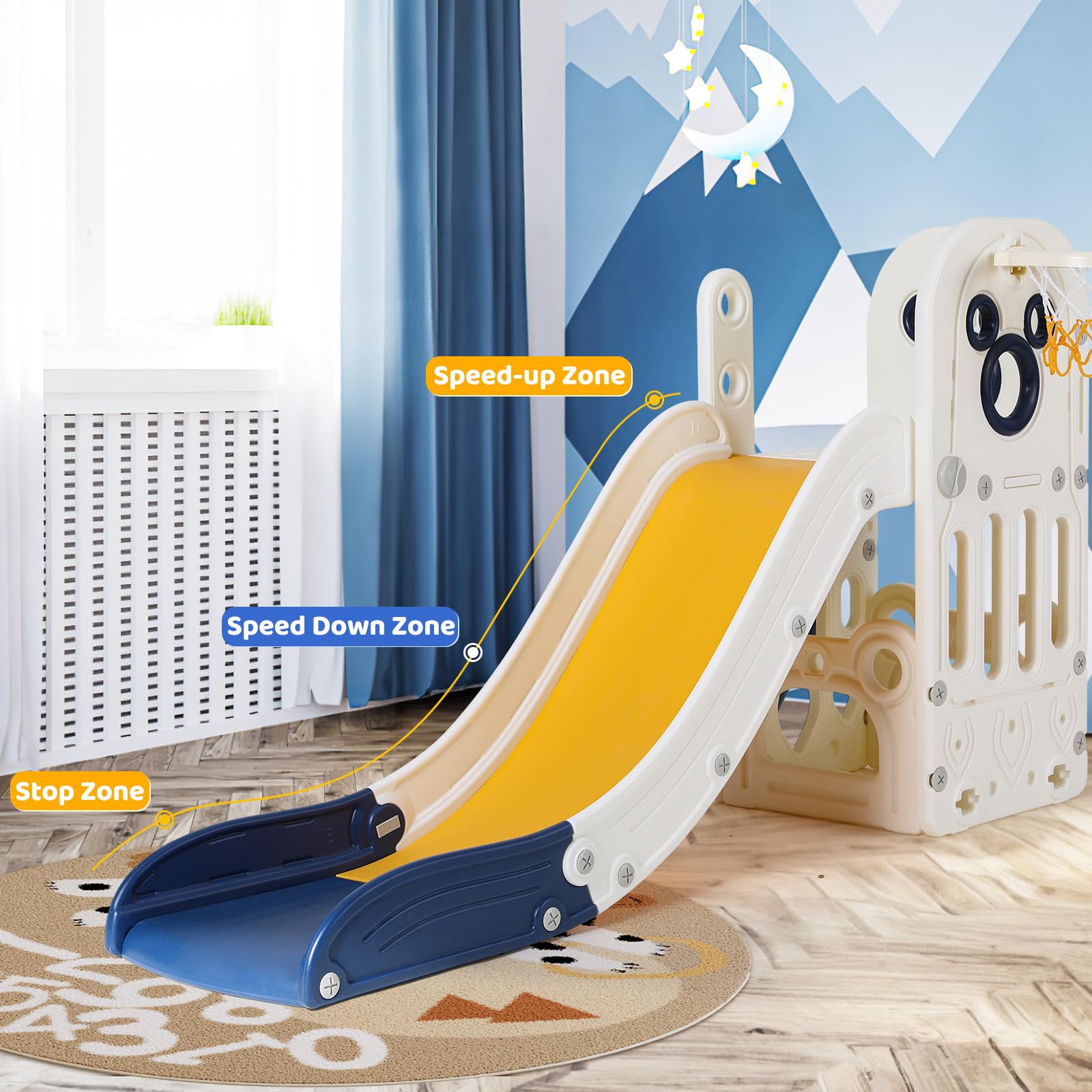 ชุดสไลด์เด็กเล็ก 6 in 1, โครงป - Kids Outdoor Climber บทวิจารณ์และราคา
