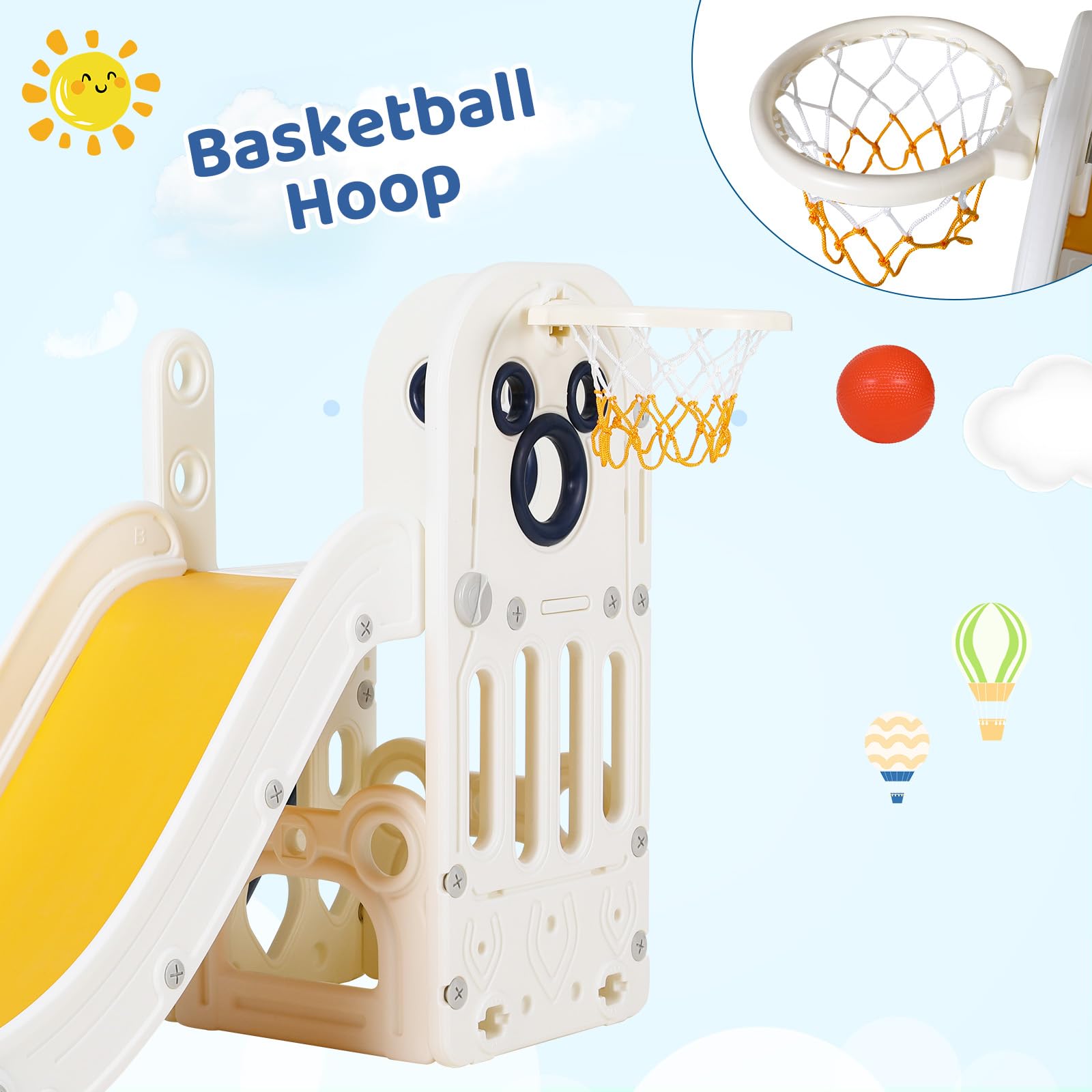 ชุดสไลด์เด็กเล็ก 6 in 1, โครงป - Kids Outdoor Climber บทวิจารณ์และราคา