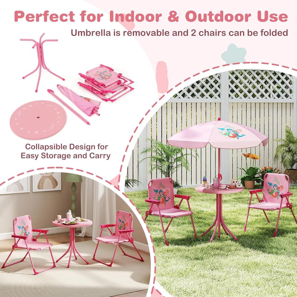 โต๊ะปิกนิกสำหรับเด็ก, โต๊ะกลาง - Kids Outdoor Picnic Table บทวิจารณ์และราคา