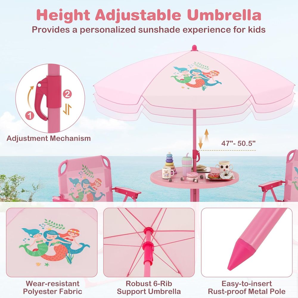 โต๊ะปิกนิกสำหรับเด็ก, โต๊ะกลาง - Kids Outdoor Picnic Table บทวิจารณ์และราคา