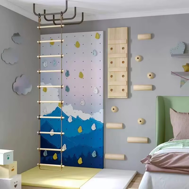 ผนังปีนป่ายสำหรับเด็กในร่ม/กลา - Kids Outdoor Equipment บทวิจารณ์และราคา
