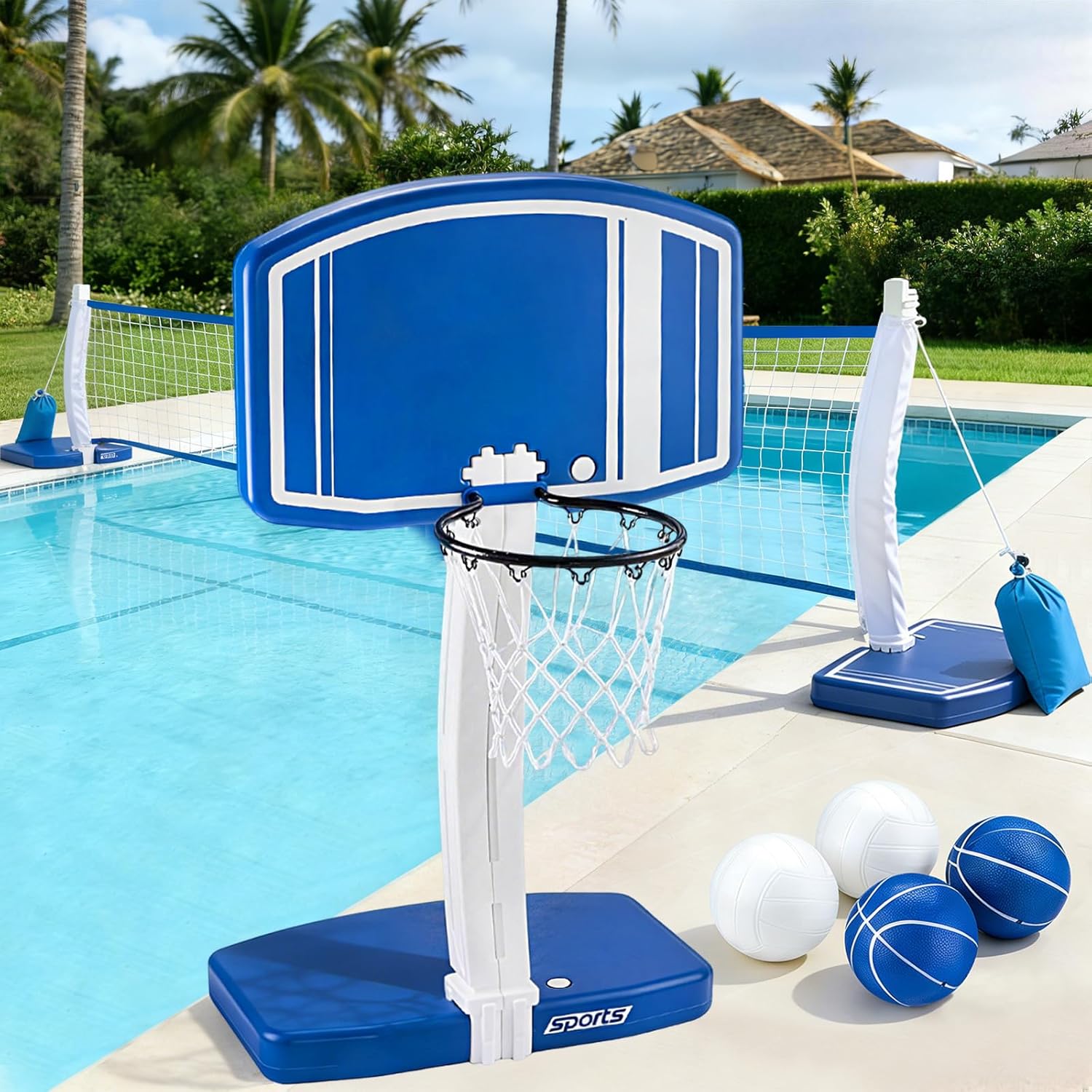 ห่วงบาสเก็ตบอลเหนือพื้นดินและต - Kids Outdoor Fun บทวิจารณ์และราคา