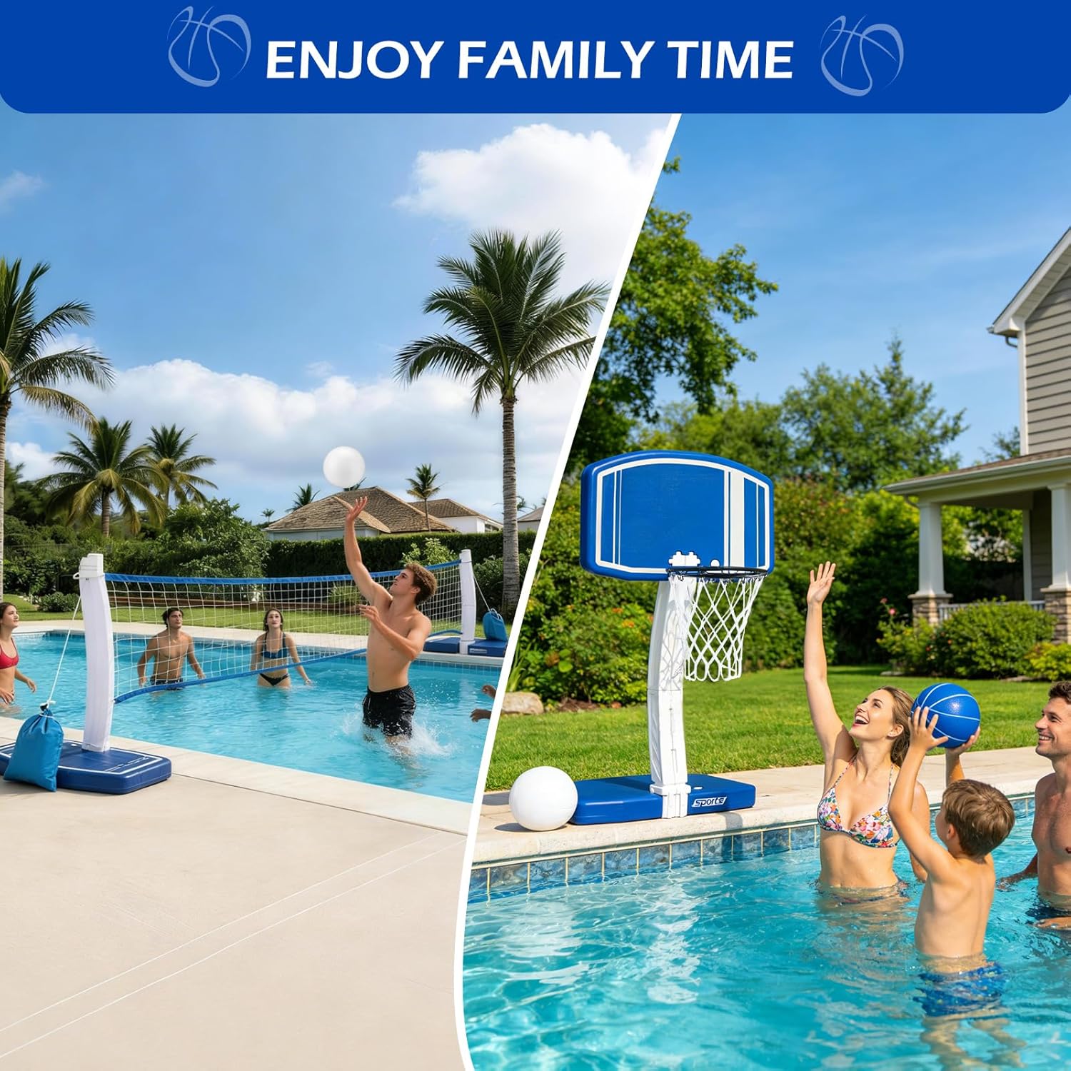 ห่วงบาสเก็ตบอลเหนือพื้นดินและต - Kids Outdoor Fun บทวิจารณ์และราคา