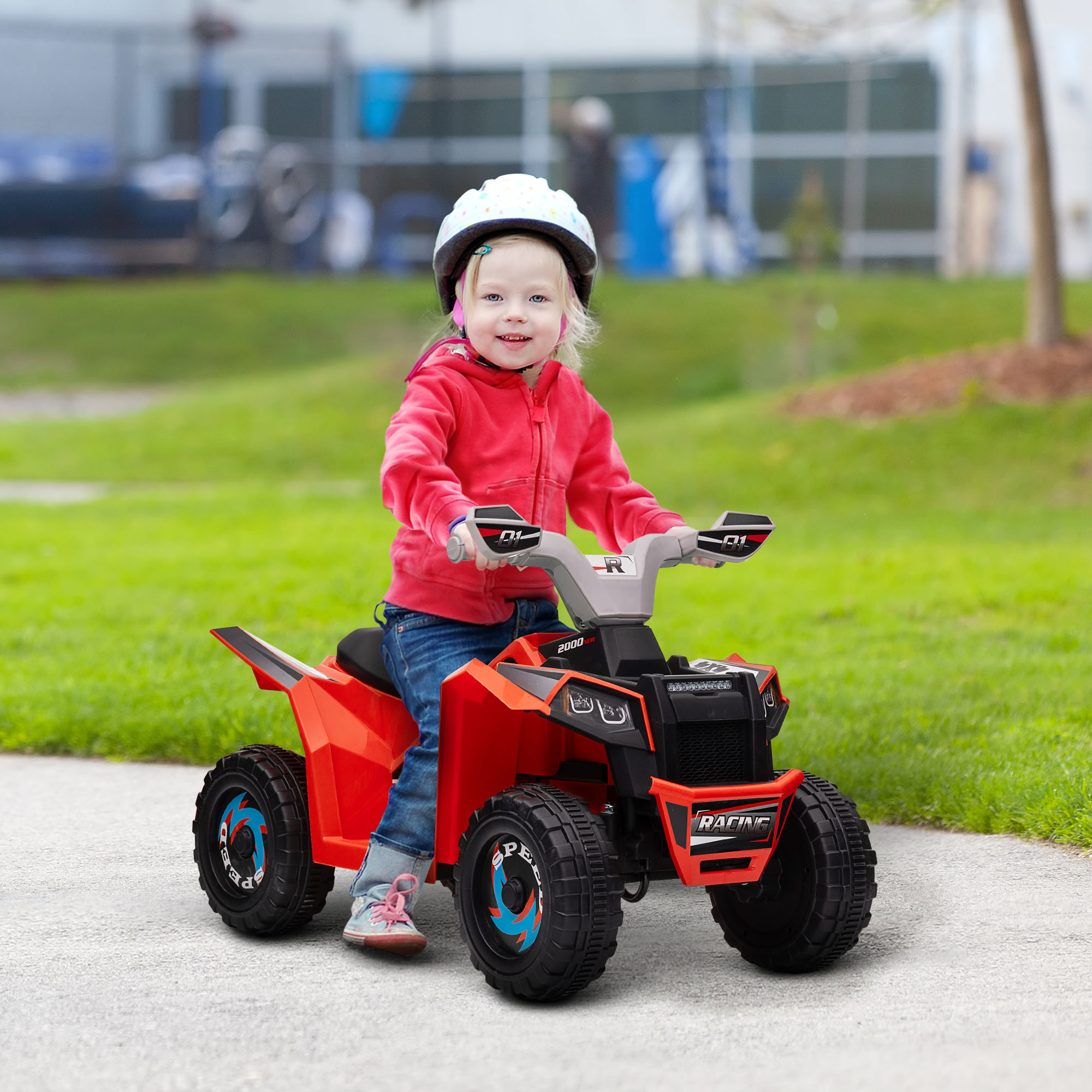 รถยนต์ 6V สำหรับเด็ก ดีไซน์ทนท - Kids Outdoor Electric Car บทวิจารณ์และราคา