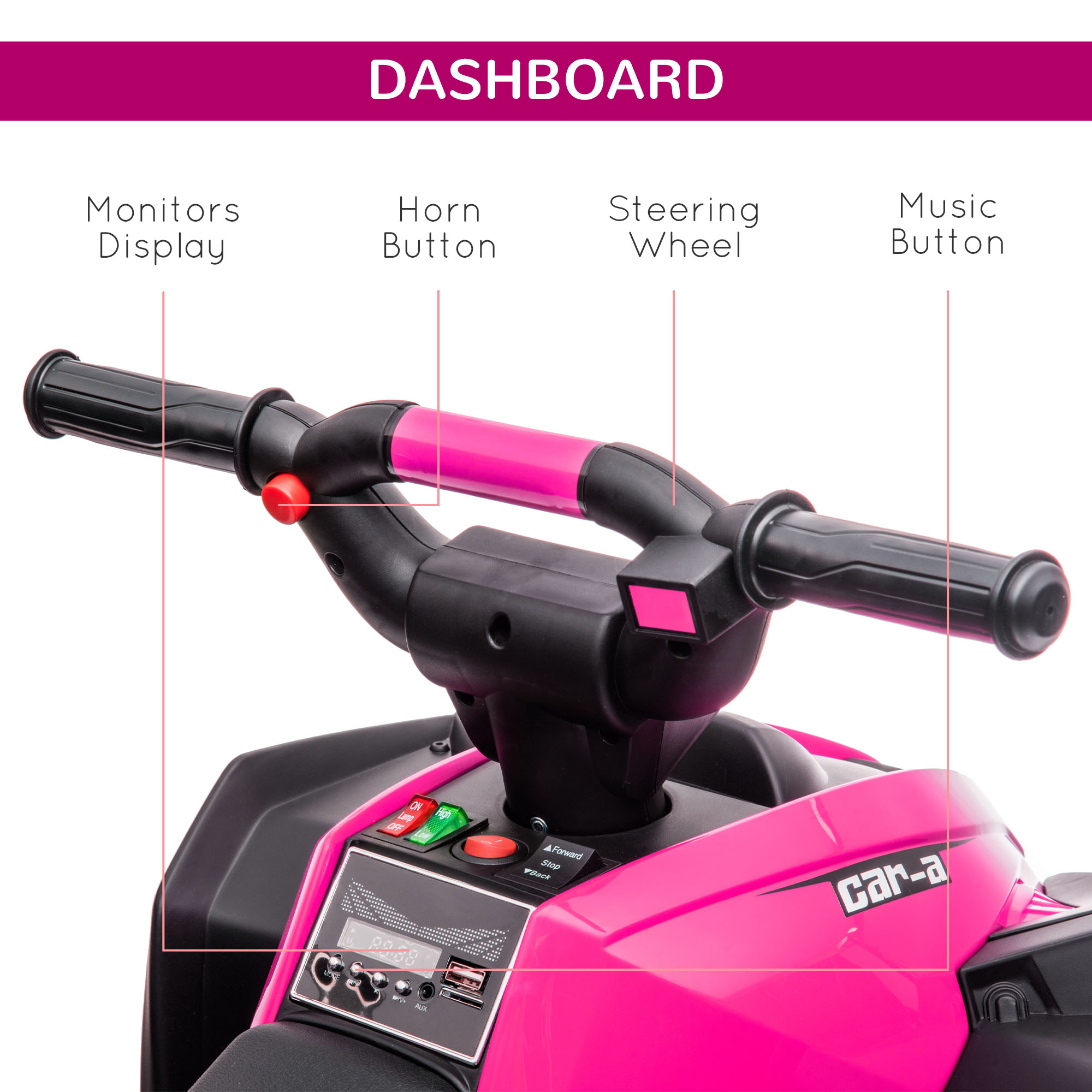 รถยนต์ไฟฟ้าสำหรับเด็ก 12V พร้อ - Kids Outdoor Electric Car บทวิจารณ์และราคา