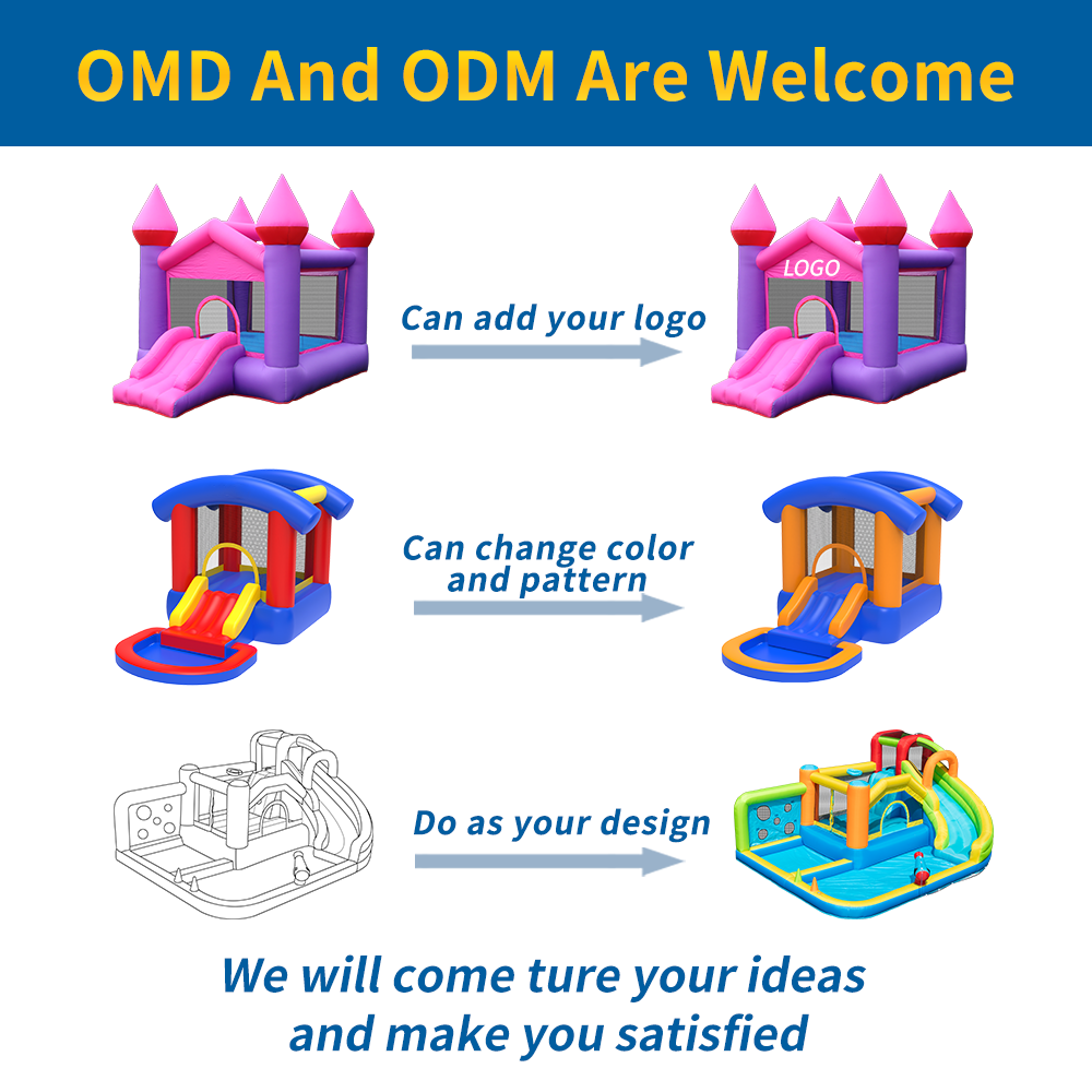 บ้านลมเป่าลมกลางแจ้งแบบกำหนดเอ - Kids Outdoor Equipment บทวิจารณ์และราคา
