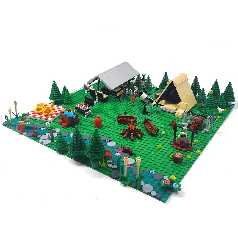 MOC ตั้งแคมป์กลางแจ้งและเต็นท์ - Kids Outdoor Picnic Table บทวิจารณ์และราคา