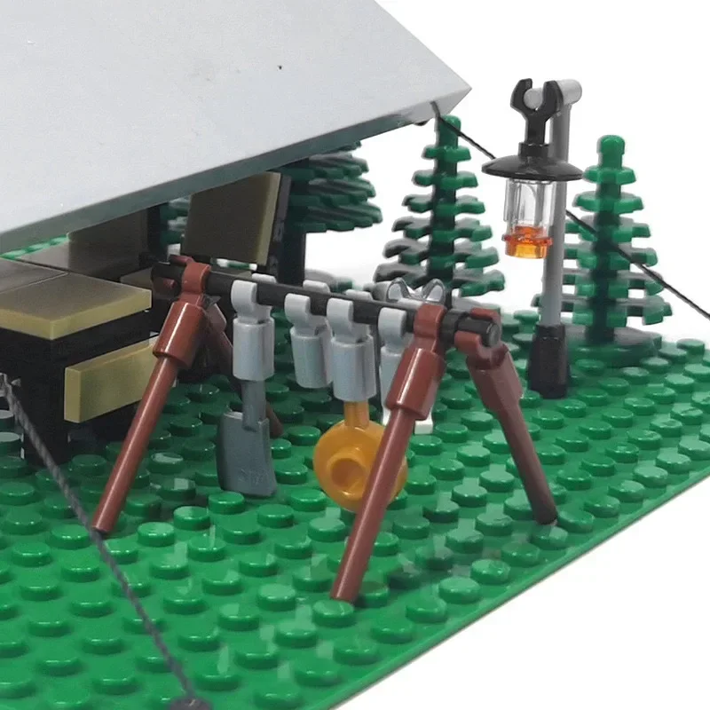 MOC ตั้งแคมป์กลางแจ้งและเต็นท์ - Kids Outdoor Picnic Table บทวิจารณ์และราคา