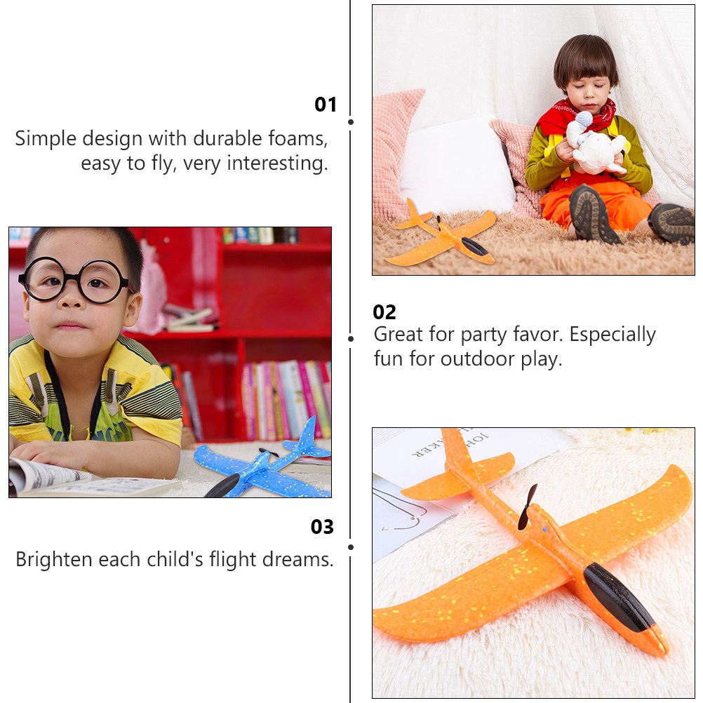 เครื่องบินโฟมไฟฟ้าสำหรับเด็ก 2 - Kids Outdoor Fun บทวิจารณ์และราคา